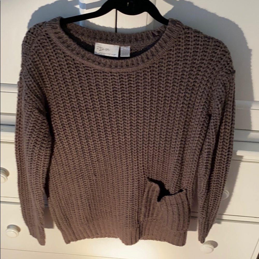 RD Style front pocket sweater